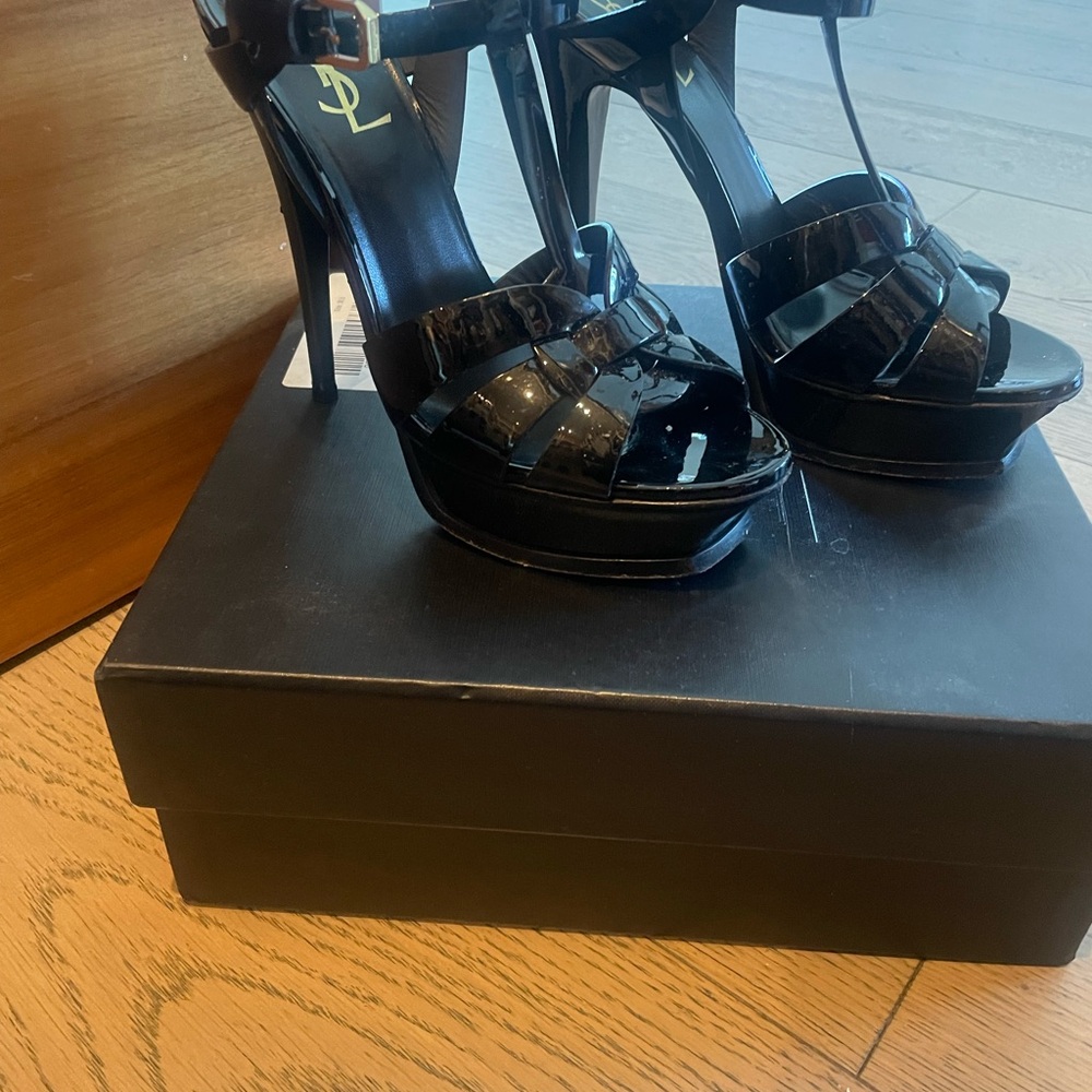 Black Platform Heels